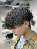 フィフス 天神大名(fifth)&nbsp;ツイストスパイラルパーマ波巻きパーマ天神メンズマッシュパーマ