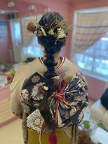ヘアーサロン ラプンツェル(hair salon Rapunzel)&nbsp;成人式＊和装ヘアアレンジ