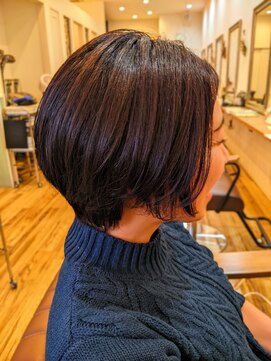 クラス(CLASS) 20代30代人気　前下がり大人レイヤーボブ