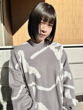 チュダック(ChuDuck) 韓国風《ブラック》ハイトーン/ケアブリーチ/ダブルカラー