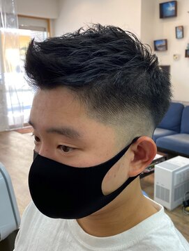 ユナイテッドヘアー(UNITED HAIR) SNSで人気のフェードスタイル☆ビジネス☆大人