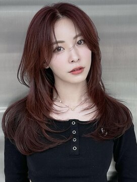 レディアル 渋谷(REDEAL) ワンホンヘア/韓国ヘア/ウルフ/前髪[レイヤーカット/渋谷