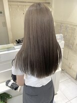 ネオリーブカフ 鶴ヶ峰店(Neolive caff)&nbsp;さりげなハイライト×柔らかラベンダーベージュ