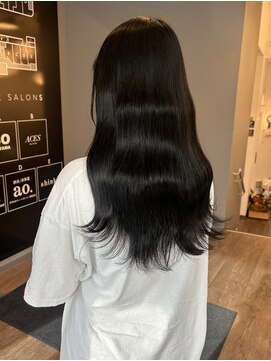 アオ(ao.) シアーカラー/就活カラー/艶髪/暗髪カラー