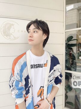 アミュレ(Amule) 高崎翔太くん前髪2wayウルフショートメンズカット髪型スタイル