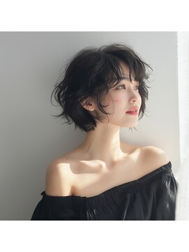 ヘア ケア オディール(Hair Care Odile) 【ボブスタイル】無造作ウェーブ