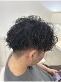 波巻きスパイラルパーマシャドウパーマツイストスパイラルパーマ