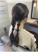 ねじねじヘアセット