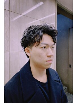 フランクスバーバーザスタンド(Frank’s barber the stand) ツーブロック73カールE