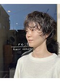 マッシュショート×パーマ【re:to能見台YUHEI】