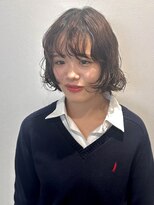 サロンドジョー(salon de joe)&nbsp;ボブパーマプードルパーマレイヤーパーマニュアンスパーマ奥東