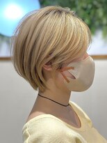 ビューイースト 亀戸 錦糸町(VIEW EAST)&nbsp;【ハイトーンショート/クビレショートボブ/前髪なし/ブロンド】