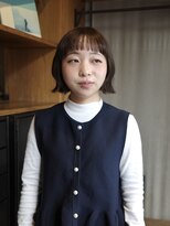 ネロ ヘアサロン 渋谷(NERO HAIR SALON) 【倉畑果歩】ブリーチ無しオリーブベージュカラー