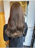 【three】キャメルベージュ【女性専用サロン】