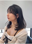イメチェンヘアスタイル/外ハネボブ/美髪のススメ/ワイドバング