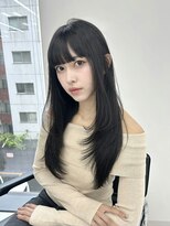 ユーフォリア 渋谷グランデ(Euphoria SHIBUYA GRANDE)&nbsp;レイヤーカット　ワンカール　寒色カラー