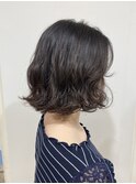 クシュっとボブ