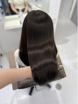 ハピネス 梅田茶屋町店(HAPPINESS) 韓国風/レイヤーカット/顔周り/顔まわり/髪質改善/ベージュ