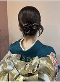 振袖着付けヘアセット＊結婚式お呼ばれ前撮り