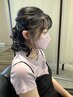 ヘアセット(アップヘアなど)
