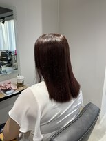 アリーズ シブヤ(ALLYS shibuya)&nbsp;縮毛矯正×セミロングスタイル