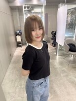 ジェム(GEM) 《RIHO》ミルクティーブラウン
