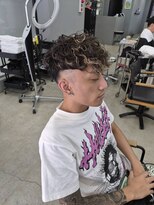 ウォーク(woke)&nbsp;メンズパーマ×メッシュ