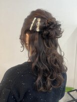 メル ヨコハマ(MeL)&nbsp;大人お呼ばれヘア/ハーフアップアレンジ【横浜】