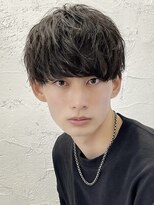 フィフス 大分(fifth)&nbsp;大分ツイストスパイラルパーマメンズカットラウンドマッシュ30代