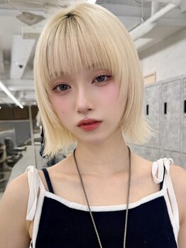 エジョン 三鷹店(Aejon)の写真/どこから見ても可愛い!秋のトレンド”レイヤーボブ”で可愛さと大人っぽさの良いとこどり[韓国風/吉祥寺]