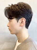 テン 心斎橋(tenn.)&nbsp;心斎橋センターパートニュアンスパーマフェザーショート緩め色気