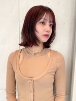 トリコ トウキョウ アヴェダ 表参道店(tricot TOKYO AVEDA)&nbsp;レイヤーボブ/顔まわりレイヤー/ボブ/外ハネボブ/小顔/表参道