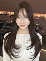 ザシェノンアオヤマ(THE CHAINON AOYAMA) 髪質改善カラー×艶髪ロング×韓国レイヤー×トリートメント