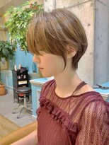 ロンドグロワール 大宮(Lond Gloire)&nbsp;グランマッシュ/オリーブグレー/ショート/ヘイリーボブ/前髪