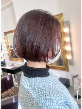 コワファースト  させぼ五番街店(COIFF1RST) ミニボブ×ケアカラー