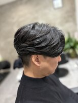 レンネ(Renee) 大人の色気溢れるメンズカット×毛流れパーマ