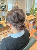 1月　ボブのヘアセット
