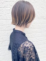 モリオ フロム ロンドン 成増店 【morio成増/玉井】ボブ アンブレラ 毛先カラー