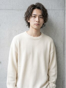 men's salon spes by r'eblancの写真/羽曳野で話題のメンズ特化サロン★ダウンパーマ×ニュアンスで叶えるトレンドを押さえた立体パーマが人気◎