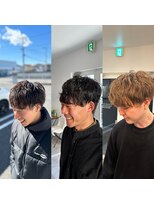 アヌ(ANU)&nbsp;メンズ束感スタイルフォトスナップ