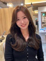 アマニ ヘアー ホスピタル(AMANI. HAIR HOSPITAL)&nbsp;AMANI ロングレイヤースタイルショコラベージュ