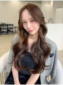 巻き髪/韓国/レイヤーカット/ダブルカラー/栄n52