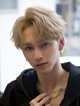 ルーシー 福岡大名店(LUCEY) センターパートメンズパーマシャドウパーマフェザーパーマ