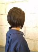 前下がりハニーヘアstyle