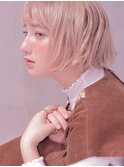 girly  ハイトーンボブ