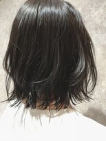 ヘアー ブランコ(hair Blanco) 外ハネスタイルグレージュカラー