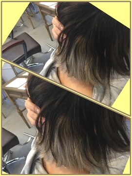 ヘアーズケアープレスト(Hair's Care Presto) インナーカラー+アディクシーカラー