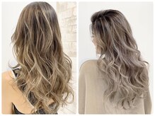 ブラウンまでもかき消す透明感ヘアカラー"アディクシーカラー"で憧れの外国人風カラー6200～