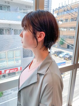 ロンド パルティール 大宮(Lond partir) 【石田勇士郎】アッシュブラウン外ハネネオウルフショート