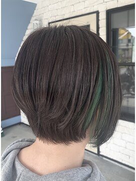 アトリエバロン(atelier Baron) エメラルドインナーカラー